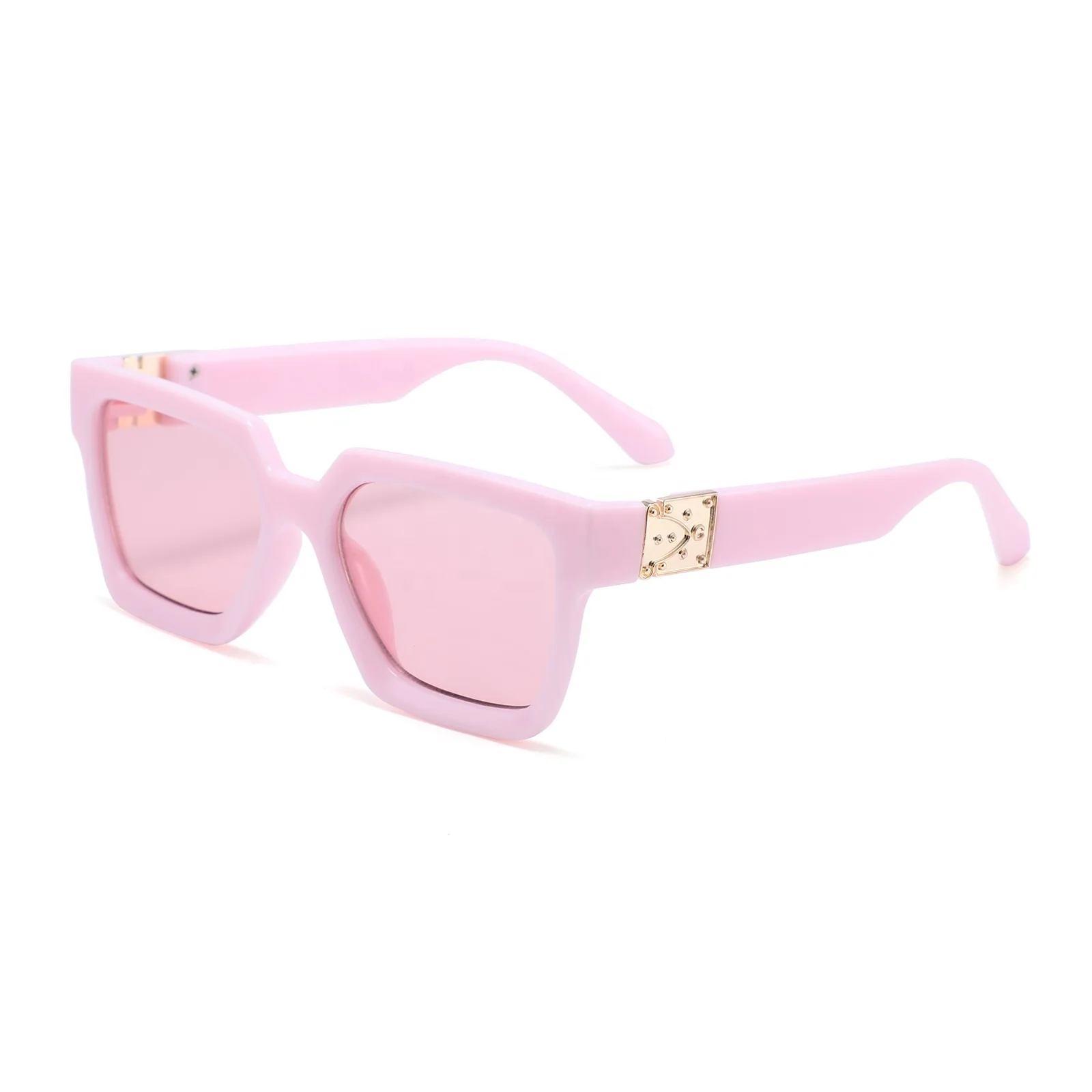 

Girls flower vintage pink eyewear cute kids ce uv400 sun glasses, Mix color