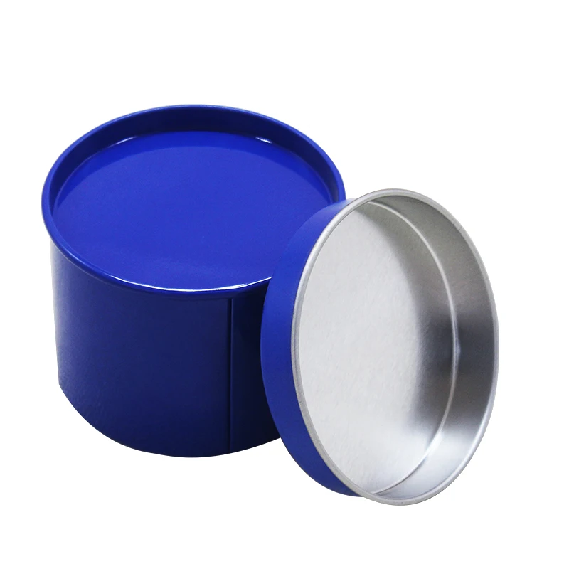 Tin Metal Type And Metal Material Hot Sale! Customized Metal Tin Round 