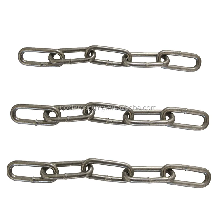 Galvanized Lifting Chain Long Link Chain - Buy Link Chain,Long Link ...