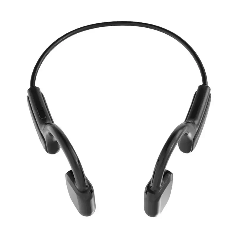 

Bone Conduction Earphone G1 Waterproof Wireless Headphone with Microphone Sports ear hanging Headset for Android Ios, Black