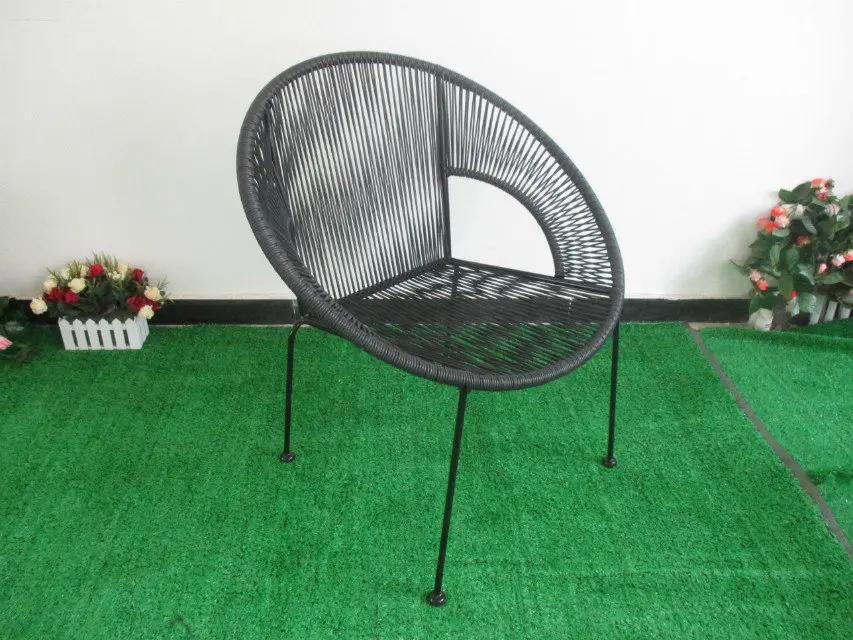 Wicker Outdoor Furniture Rattan Stacking Egg Chair - Buy Garden Chair