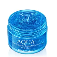 

FDA Sleeping Mask Cream Blue Copper Peptide Hyaluronic Acid Alcohol Free Moisturizing Sleeping Facial Mask