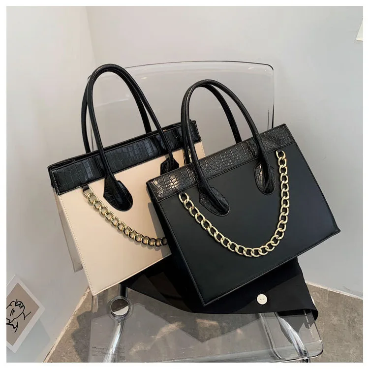

Yiwo 2021 pu leather handbag wholesale fashionable handbags luxury handbags for women, Black, pink,khaki, beige