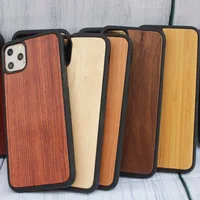 

for iPhone 11 Case Real Wood Grain Shockproof Slim TPU Back Cover Case for iPhone 11 Pro Max