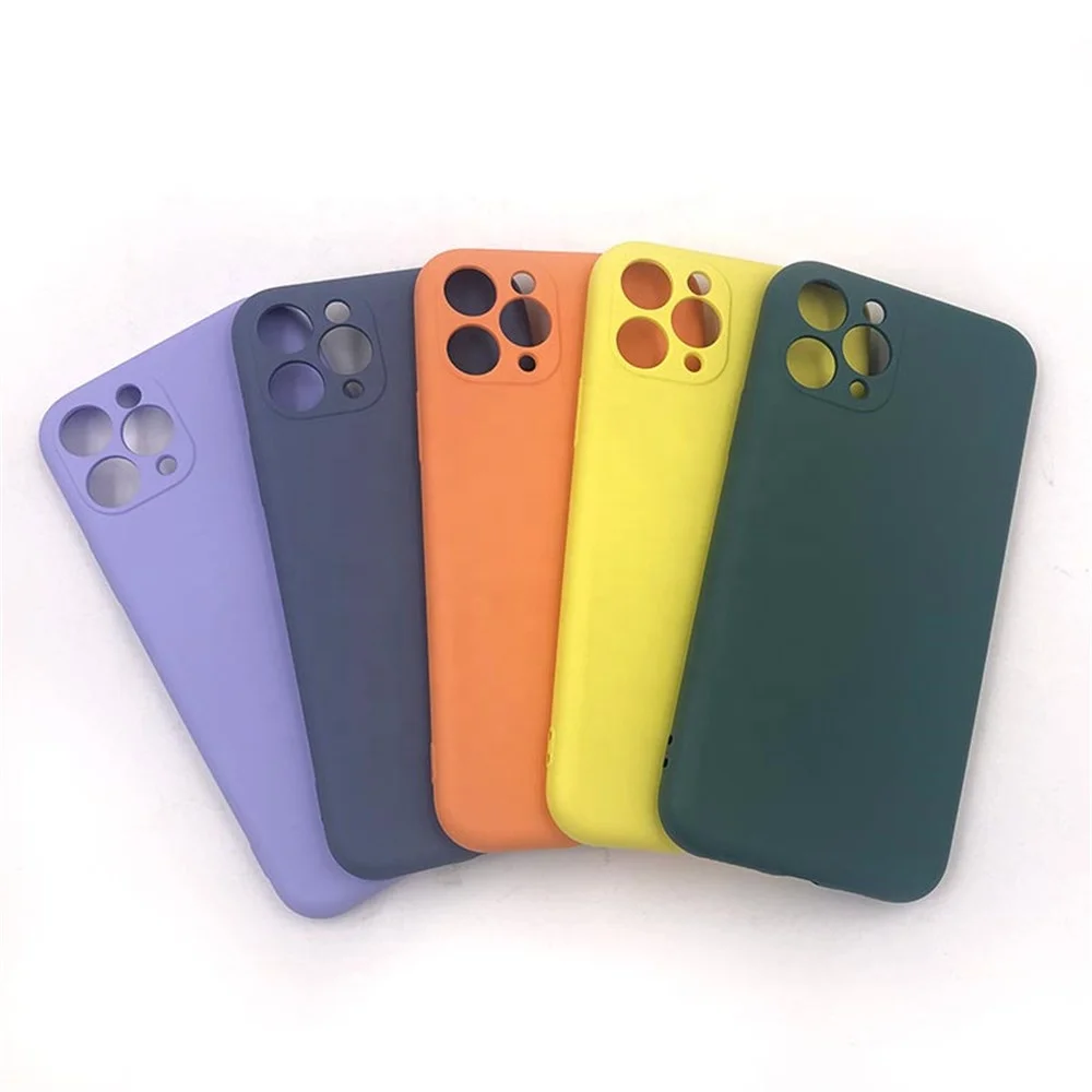 

Hot Liquid Silicone Phone Case for All Brand Cellphone for iPhone Case Shockproof Cover for iPhone 11 iPhone 11 Pro Max