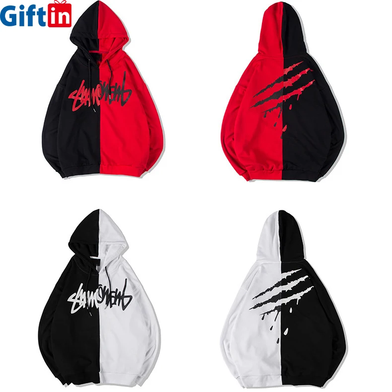 Custom Mens Street Autumn Fashion Hoodies Casual Hip Hop Pullover Hoody