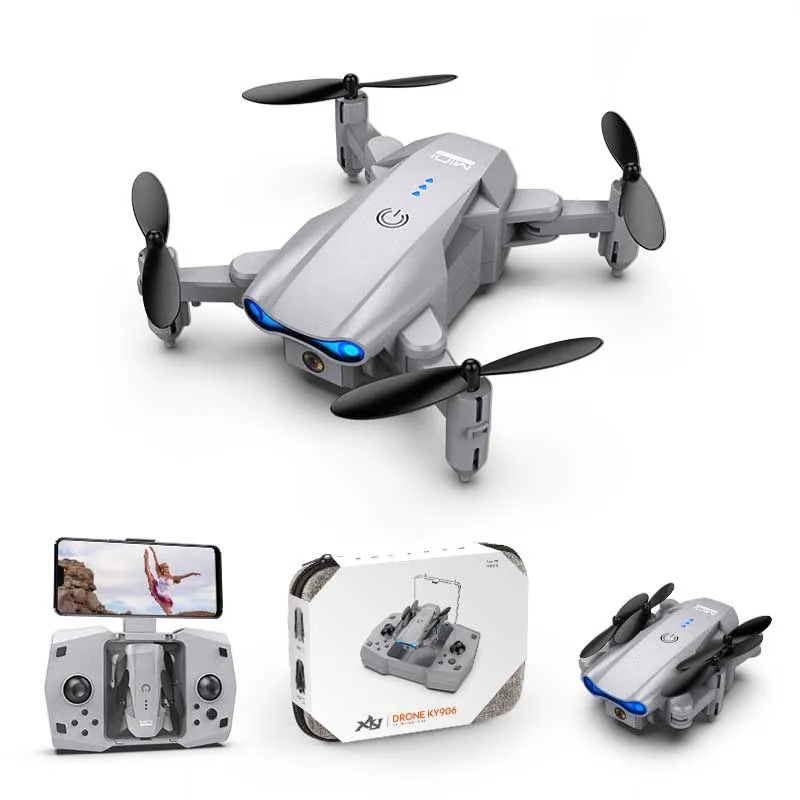 

KY905 pro Drone 4K HD Dual Camer WIFI FPV Collapsible High Hold Mode Professional RC Quadcopter Drone ky906