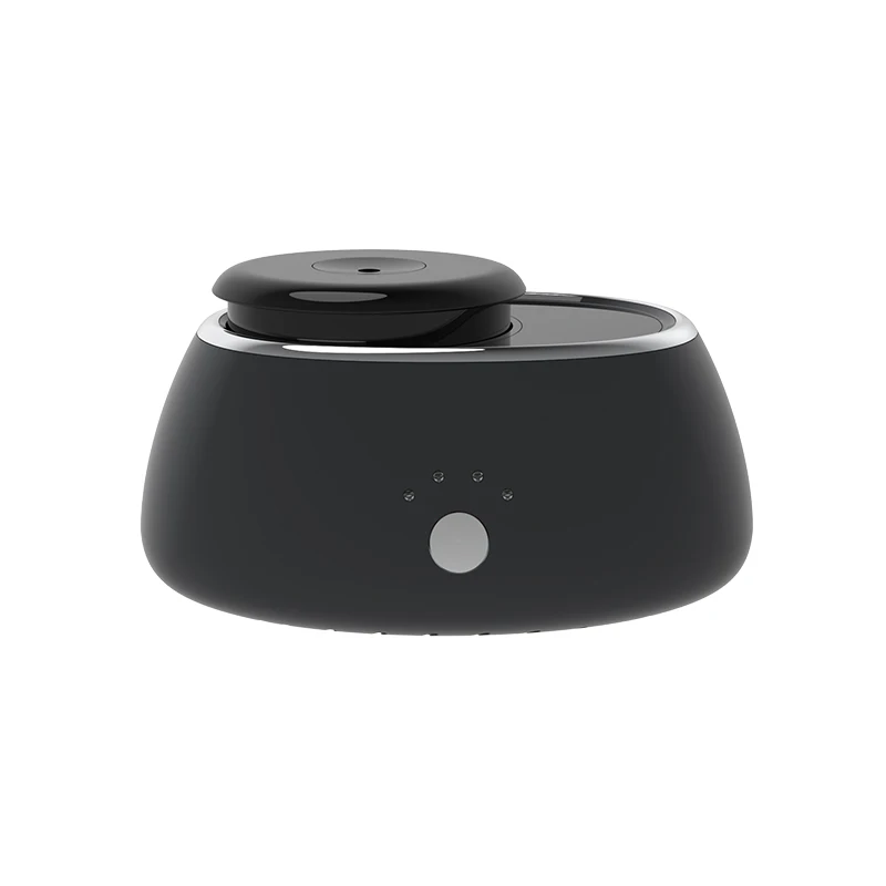 Crearoma New Design Portable Air Fresh Diffuser 30ml Waterless Heatless Solar Charging for Home and Car to Use