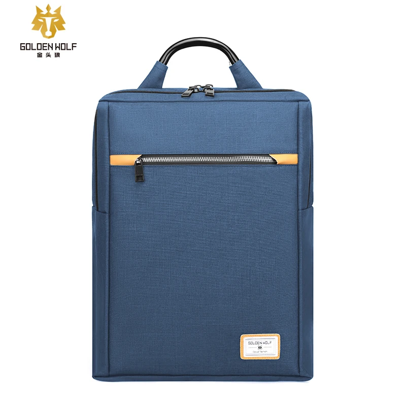 

Golden Wolf Mochilas 2020 Trending OEM ODM Factory Wholesale Shoulder Bag Waterproof Oxford Low MOQ Laptop Backpack Bags For Men