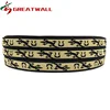 Black space khaki gecko custom 25mm handbag sling belt strap waist pet dog seat car belt polyester webbing