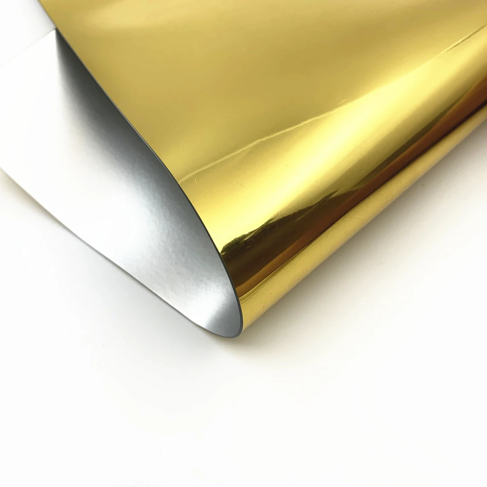 
Metalized gold polyurethane TPU film for logos  (62267194385)