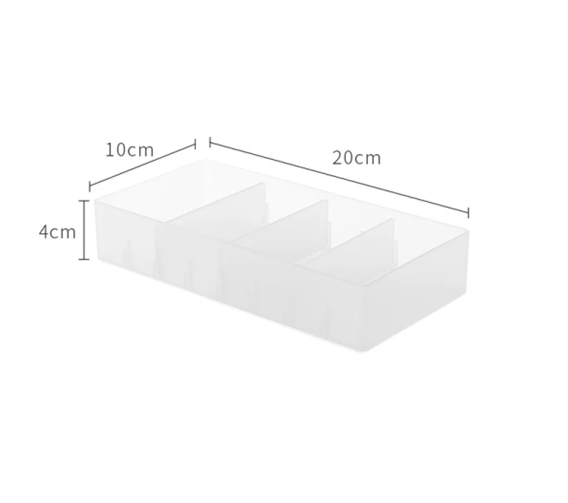 

Medium Plastic organizer with detachable dividers
