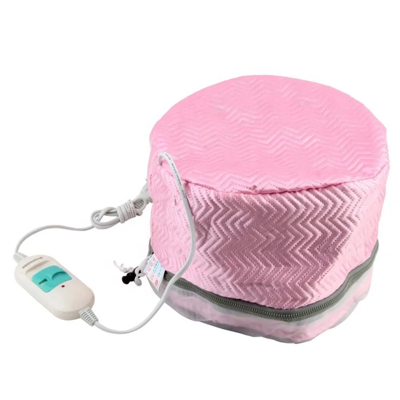 

Hair Steamer Cap Dryers Electric Hair Heating Cap Thermal Treatment Hat Beauty SPA Nourishing Hair Styling Care, Pink