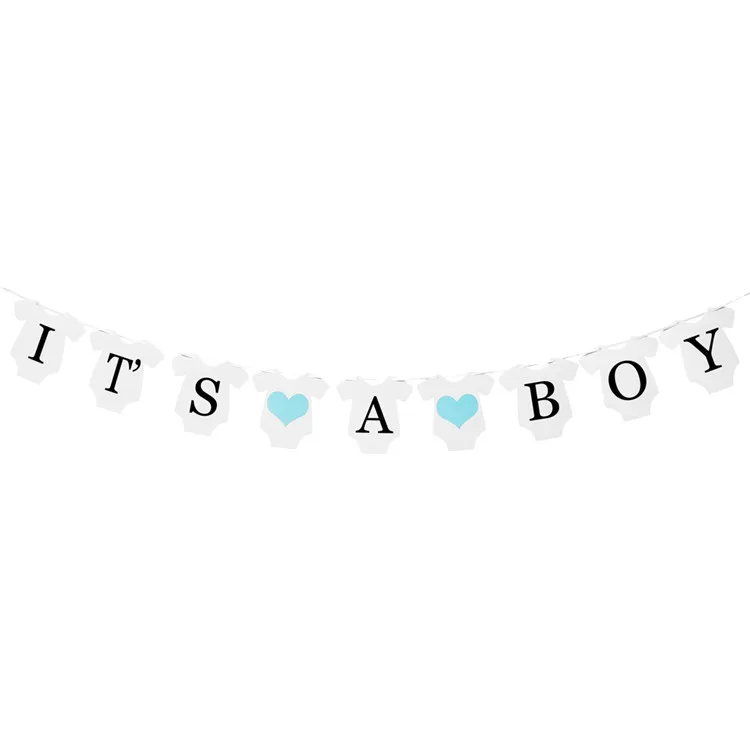 Bacteriën Kapel magnetron Flag Newborn Baby It's A Girl Banner Boy Shower Birthday Decor Supplies  Hanging Pennant - Buy Baby Shower Banner Bunting Garland Decoration Party  Supplies Its A Boy Blue,Birthday Boy Decorations Pink Baby