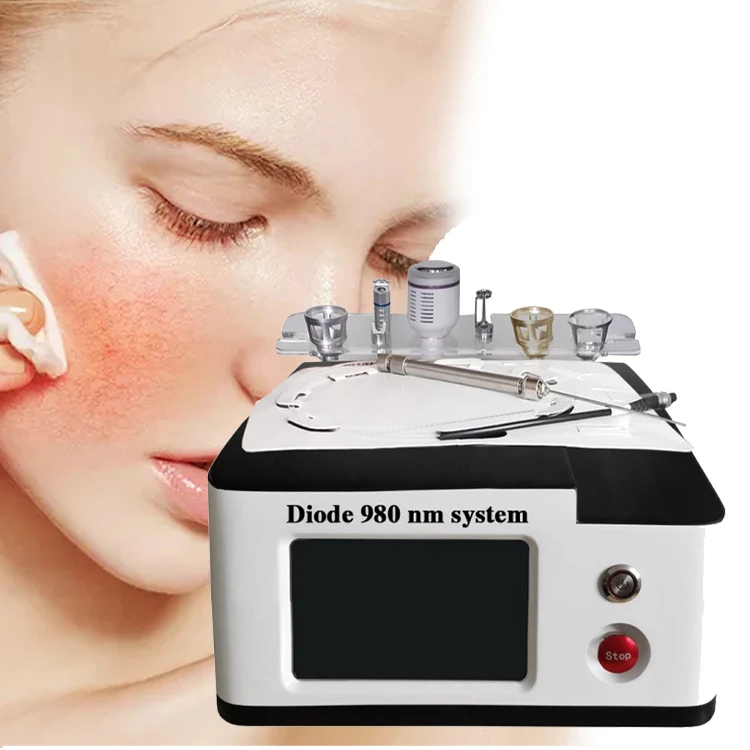 

Beauty Equipment Machine For Skin Rejuvenation 980nm Diode Laser Vascular Removal Machine Beauty Machine For Clean Face