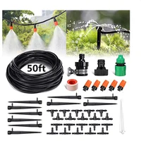 

15M Micro Drip Garden Spray Self drip pipe irrigation system automatic farm