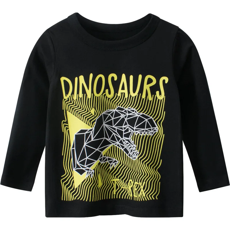 

High Quality Kids Cartoon T-shirt Wholesaler New Modal T-shirt Full Sleeve Boys