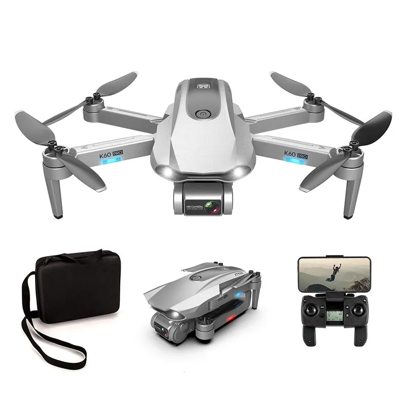 

FOLDABLE 6K HD camera 5G 30MINTES FLYING TIME 1200 M distance control drone K60 PRO