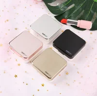 

High quality reflective Cover contact lens case with mirror color contact lenses case Container cute Lovely Travel kit box Women