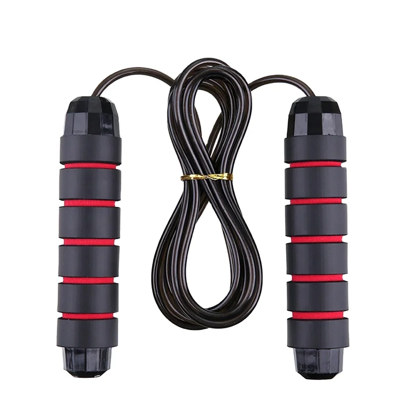 

Factory price custom steel high quality speed skipping heavy pvc weighted jump rope with logo, Customized color