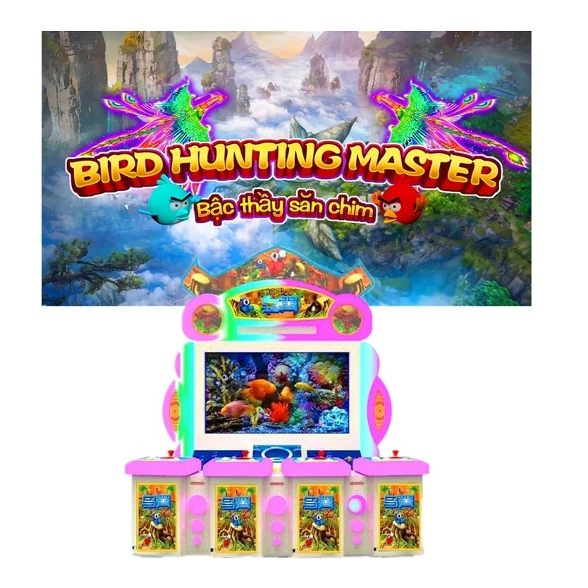 

Coin Operated Games 4 6 8 People Play The Hunter Bird Video Game Arcade Machine