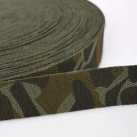 

Deepeel KY911 DIY Clothing Accessories Backpack Strap Cotton Ribbon Camouflage Webbing For Outdoor Bag