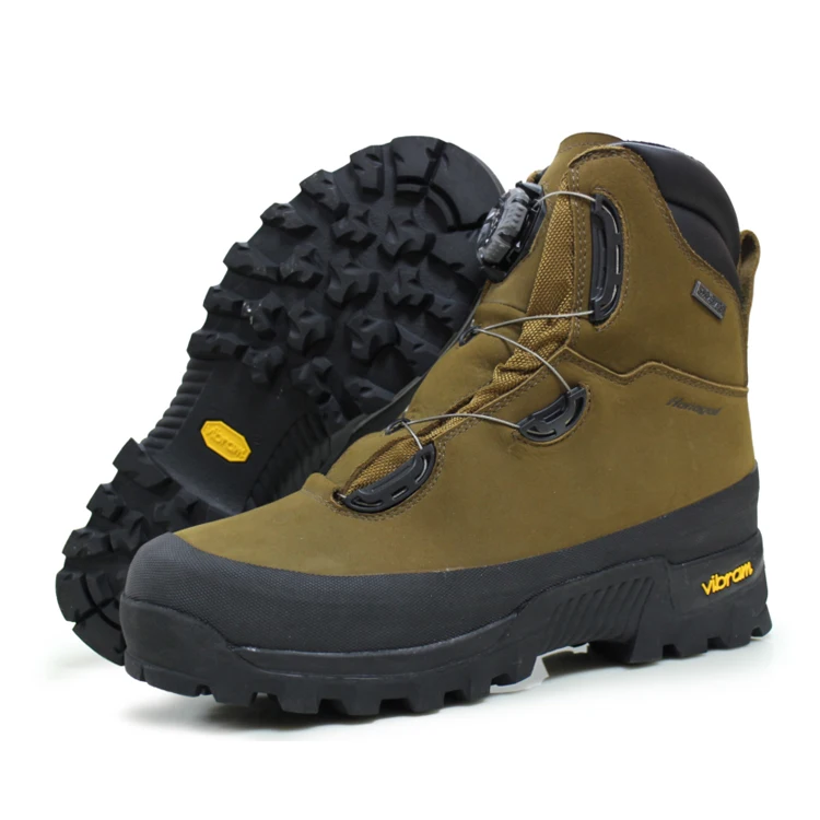 

BOA new designed quick no tie lace BOA dial system for ski boot military tactical army and hunting bootsleather boots, Black