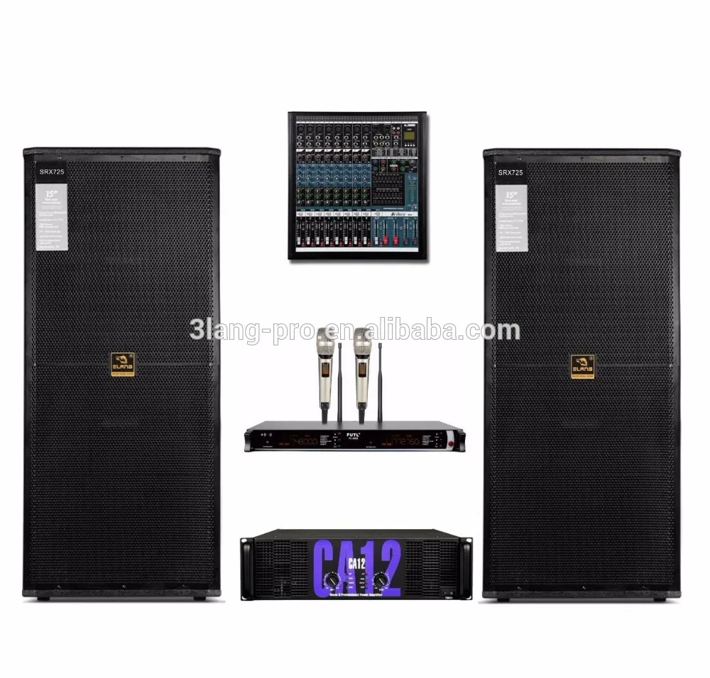 

SRX725 dual 15 inch Outdoor party stage show professional sound system speakers