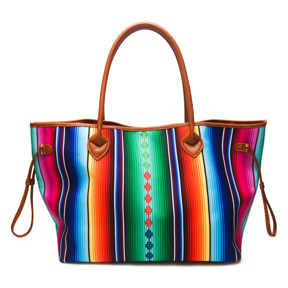 

AZTEC Sunflower Cactus Wholesale Fashion Ladies Handbag Women's Canvas Tote Bag Female Shoulder Bag DMA6696