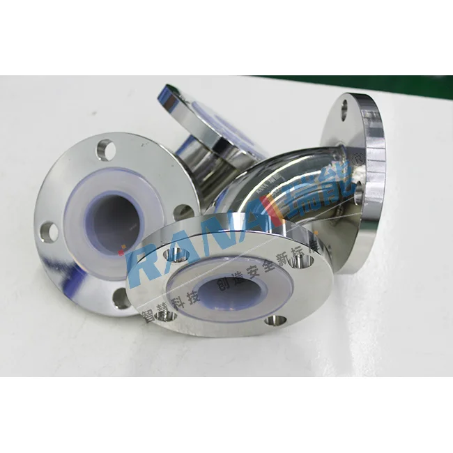 

Customized ETFE Pipe elbow for Chemicals Pipe fitting
