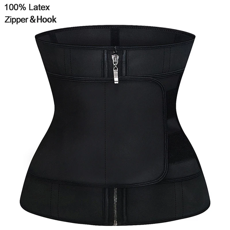 

Wechery Pakistan Tummy Fat Belly Figure Women Shapers Latex Fajas Reductor One Strap Single Belt Waist Trainer With Logo Corset, Black