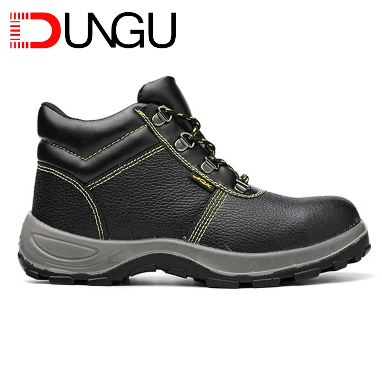 Men's Work Safety Shoes with Steel Toe Wholesale Cheap Price Winter Protective Boots for Factory Use