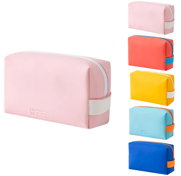 

Hot sale makeup bag women geometric cosmetic bag for daily life