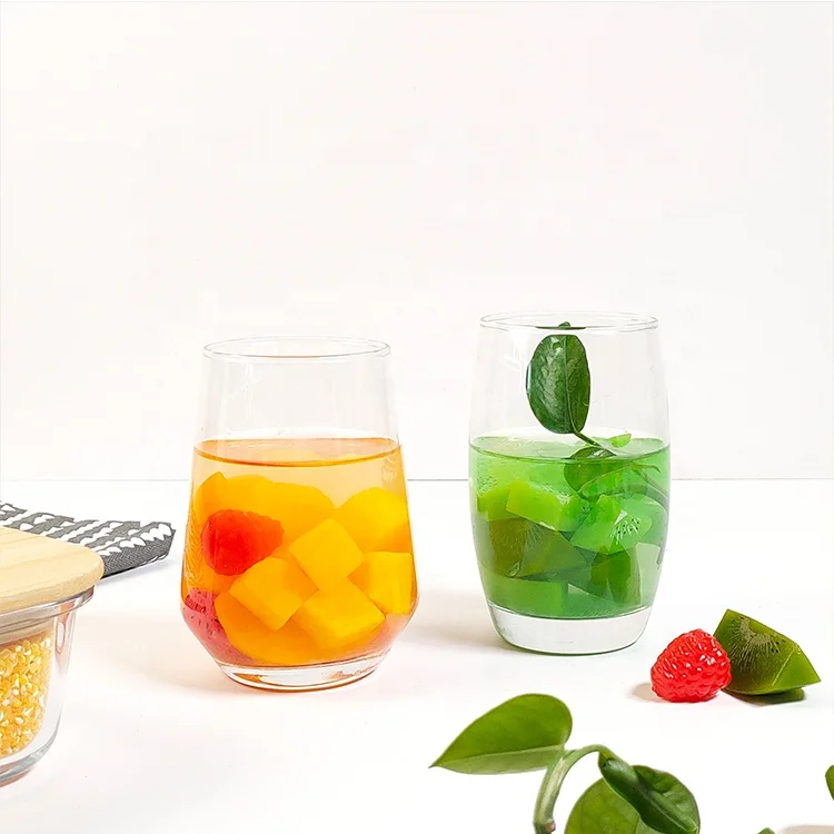 

Amazon hot selling lead free drinking glass cup tumbler popular in US and European Market