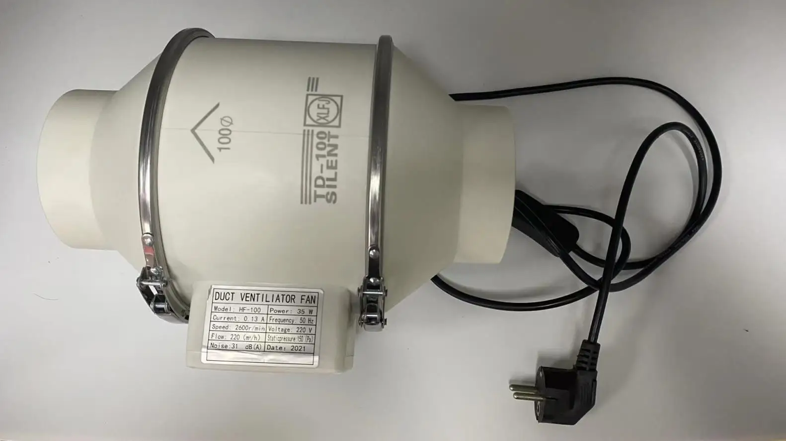 Inline Duct Mounted Fan, 240V, 248-840 - detail 14