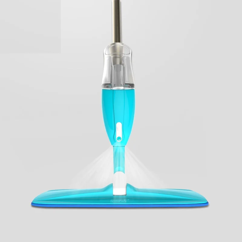 

2019 microfiber big 550ml water volume magic steam floor cleaner mop, Bule