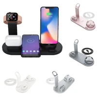 

3 in 1 10W Fast Wireless Charger Dock Station Fast Charging For iPhone XR XS Max 8 for Apple Watch 2 3 4 For AirPods For Samsung