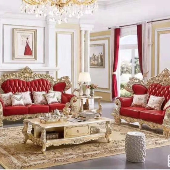 
Italian classical king throne living room sofa set  (62171268725)