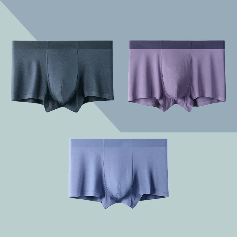 

Cheap Soft Oem Customized Plus Size Cotton Underwear Boxer Briefs for Men