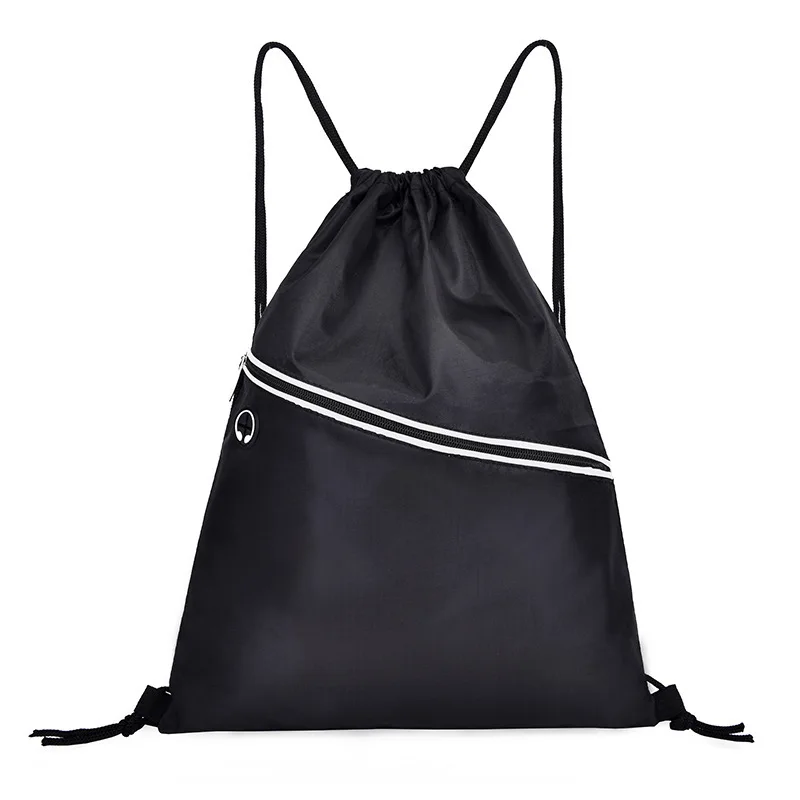 

Customized Cheaper Sports Colorful Shoes Bag Polyester Oxford Drawstring Backpack Bag