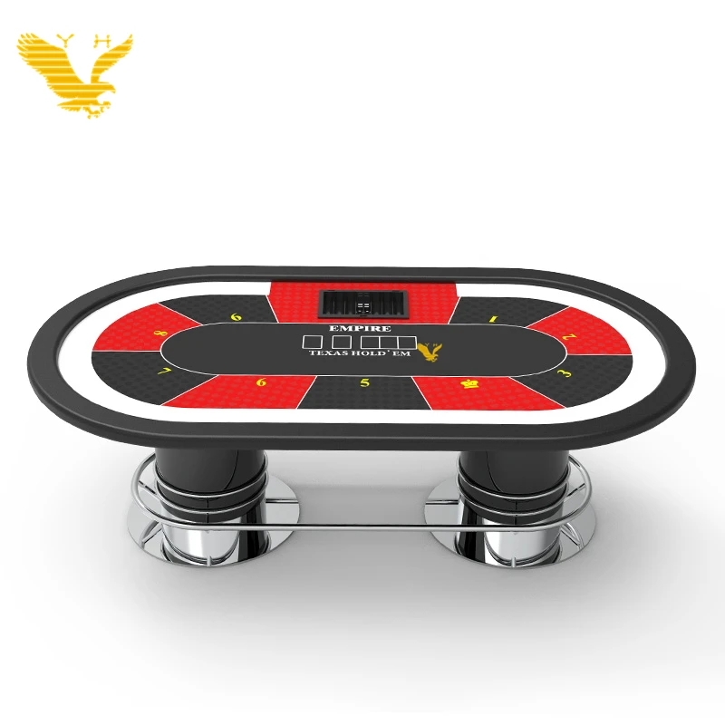 Yh Wholesale Oval Texas Game Poker Table Casino Craps Poker Table Buy
