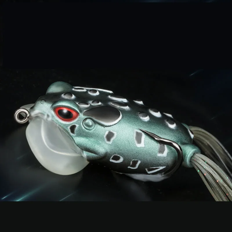 

2020 NEW Frog Crankbait Tackle Crank Bait Bass Soft Swimbait Lures Crankbaits Baits Fak Soft Bait Fishing Bionic Lures, 5 color