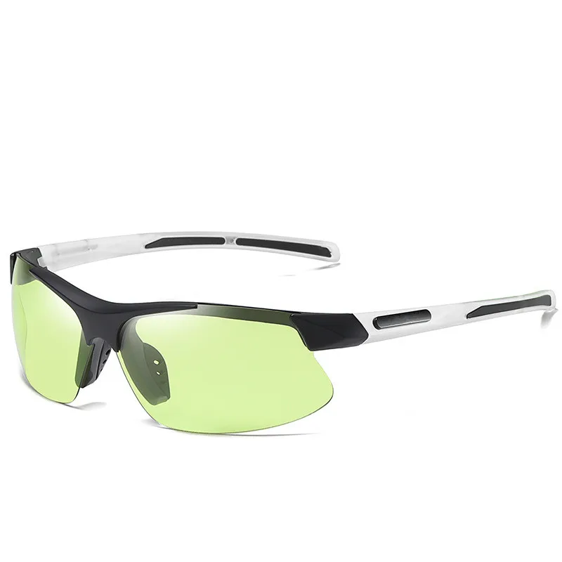 

Custom Logo Sunglasses Locs Unisex Luxury Smart Rectangle Photochromic Bike Night Driving Glasses
