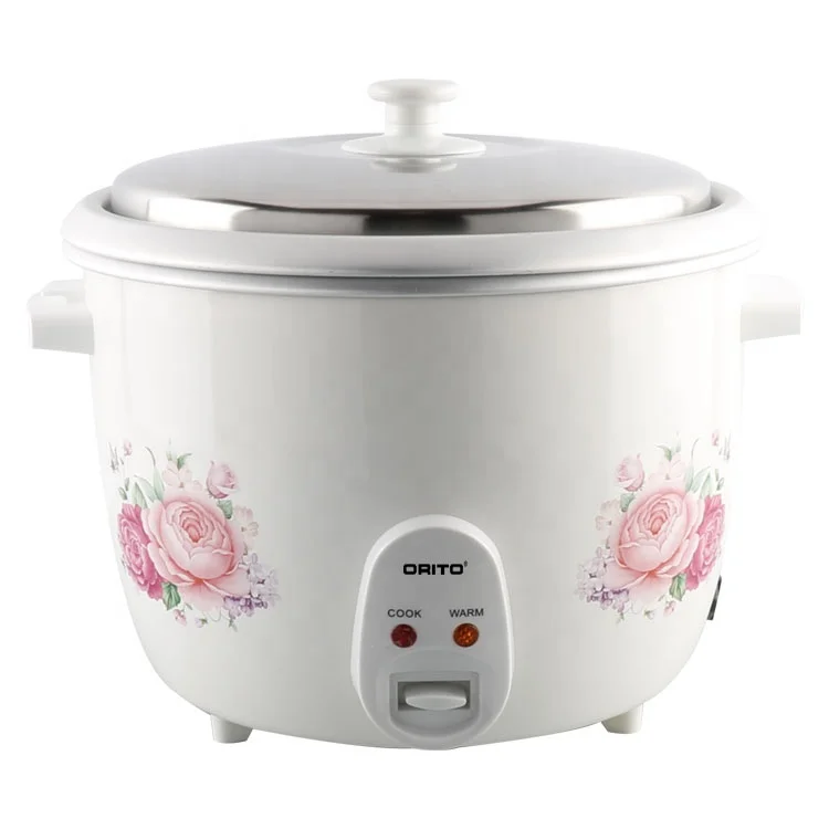 Temperature Control Drum Shape Rice Cooker With Double Pot Buy Rice