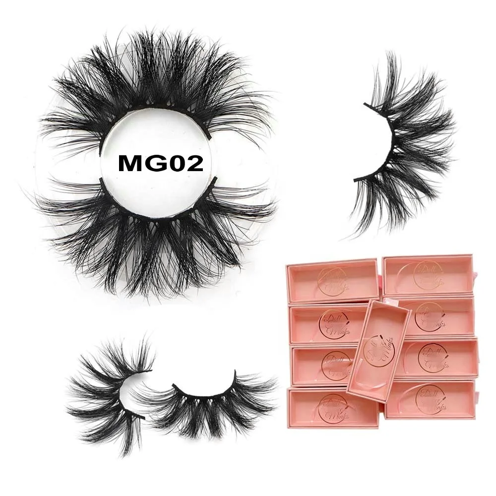 

Wholesale fluffy curling 25 mm 30mm 3d mink eyelashes lashes5d wholesale vendor bulk mink eyelashes 25mm