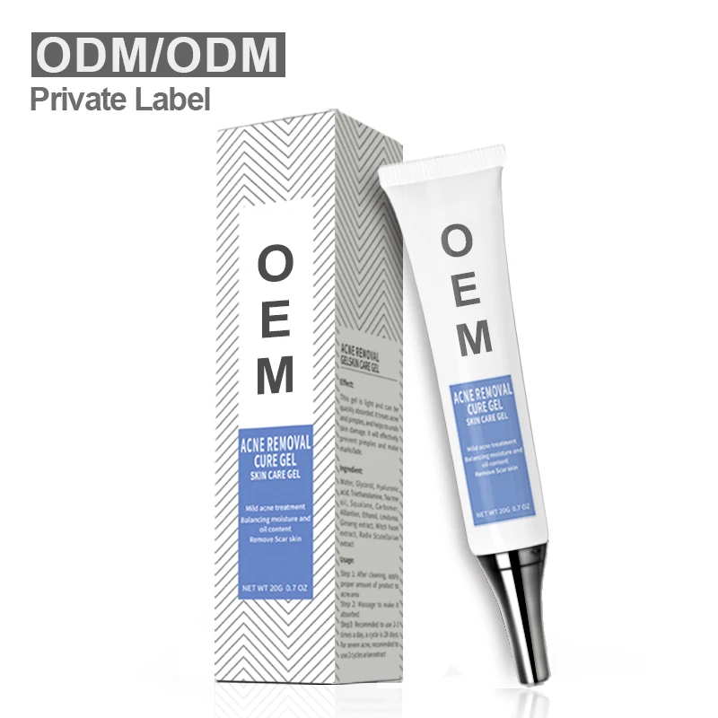 

Private Label Best Pimples Removal Gel Face Acne Treatment Anti Acne Cream, White