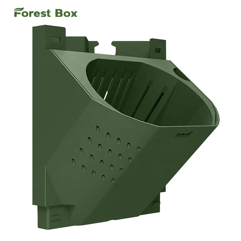 

2022 Latest Smart Hydroponic Pot for Vertical Wall Garden Planter Plastic Valentine's Day Giveaways Flower Pot Modern Support