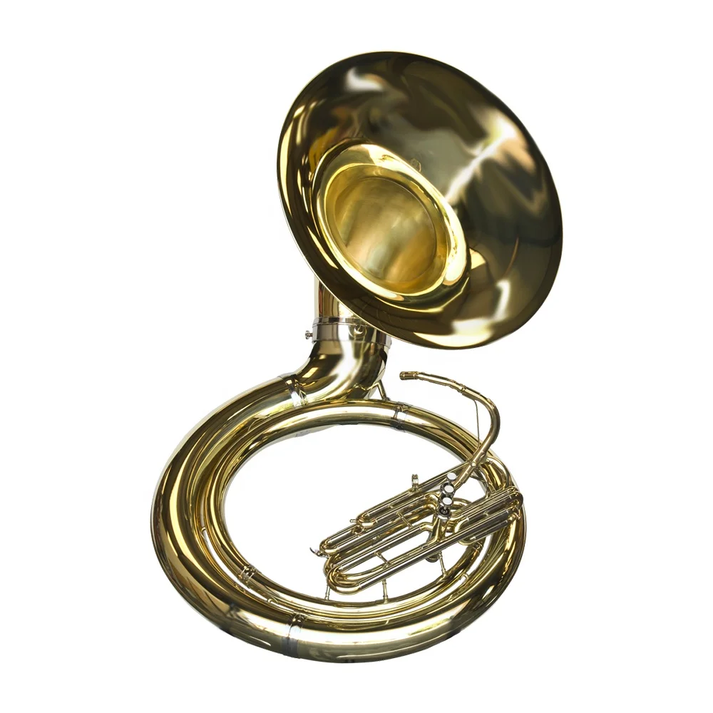 

Accept OEM Factory Price Cheap Gold Lacquer Sousaphone JYSS7000