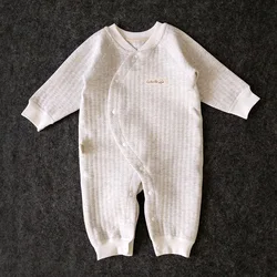 Cotton boneless romper warm onesie 0-3 months boys and girls baby spring jumpsuit