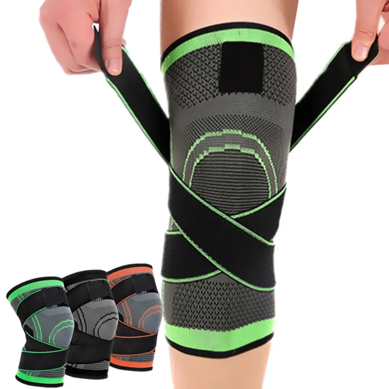 

Amazone Hot Sale Knee Protector Outdoor Sports Adjustable Knee Suport Compression Sleeves